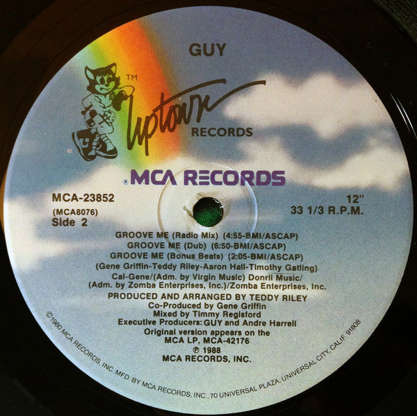 Guy : Groove Me (Extended Version) (12", Single)