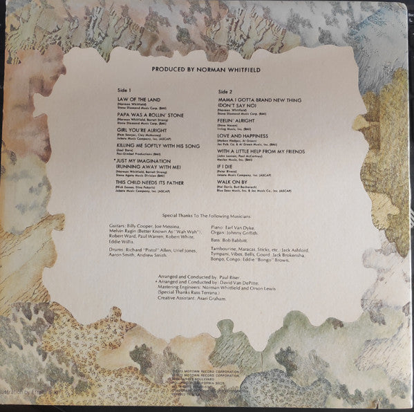 The Undisputed Truth : Law Of The Land (LP, Album)