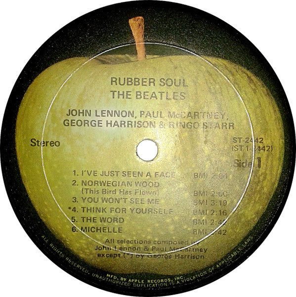 The Beatles : Rubber Soul (LP, Album, RE, All)