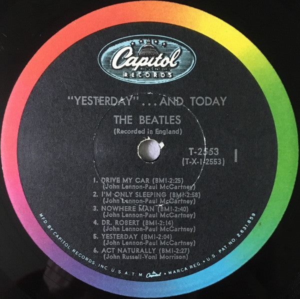 The Beatles : Yesterday And Today (LP, Album, Comp, Mono,  Ja)