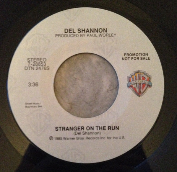 Del Shannon : Stranger On The Run (7", Single, Promo)