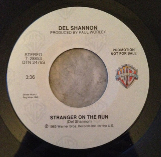 Del Shannon : Stranger On The Run (7", Single, Promo)