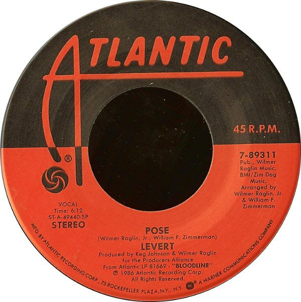 Levert : Fascination (7", Single)