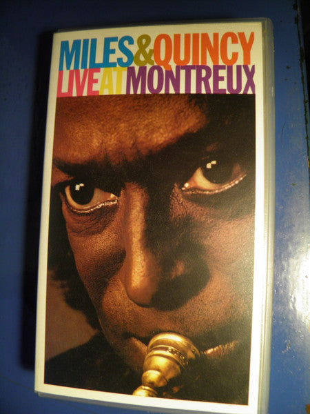 Miles Davis & Quincy Jones : Live At Montreux (VHS, PAL, Dol)