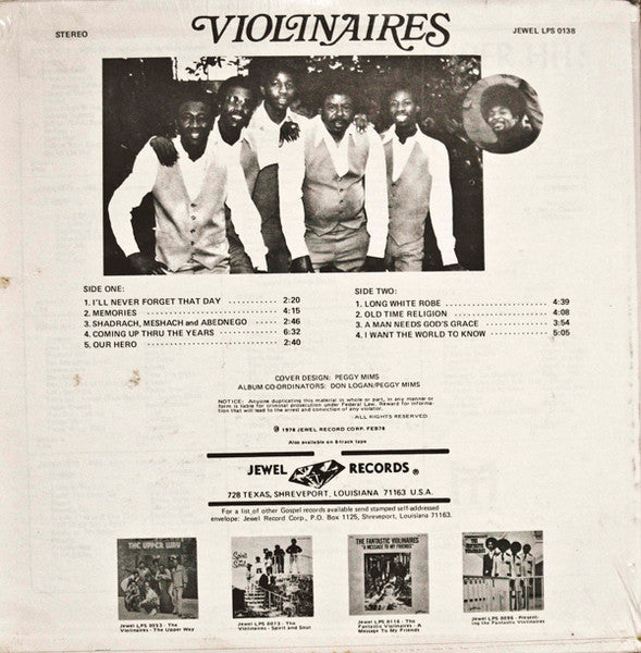 The Violinaires : Violinaires (LP, Album)