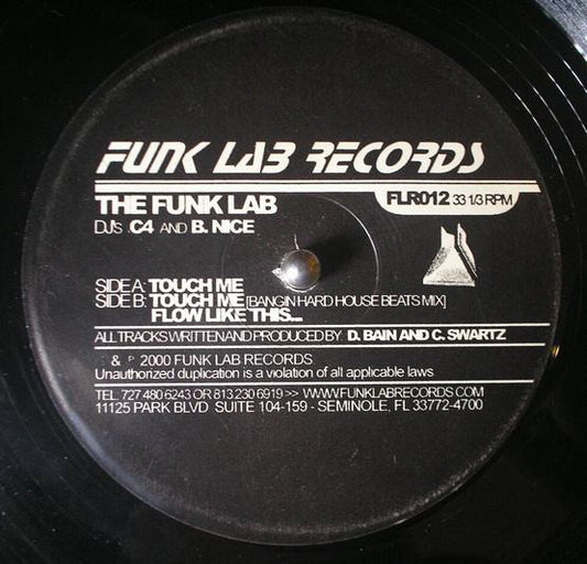 The Funk Lab : Touch Me (12")