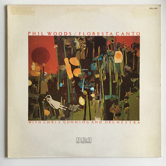 Phil Woods With Chris Gunning And Orchestra* : Floresta Canto (LP, Album)