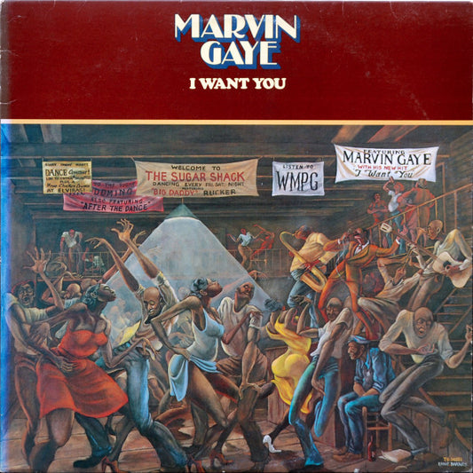 Marvin Gaye : I Want You (LP, Album, Mon)