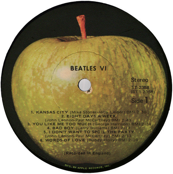 Beatles* : Beatles VI (LP, Album, RE, Los)