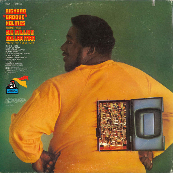 Richard "Groove" Holmes : Six Million Dollar Man (LP, Album, Gat)