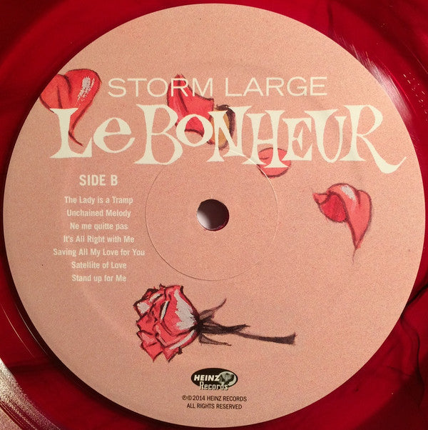 Storm Large : Le Bonheur (LP, Album, Ltd, Ros)