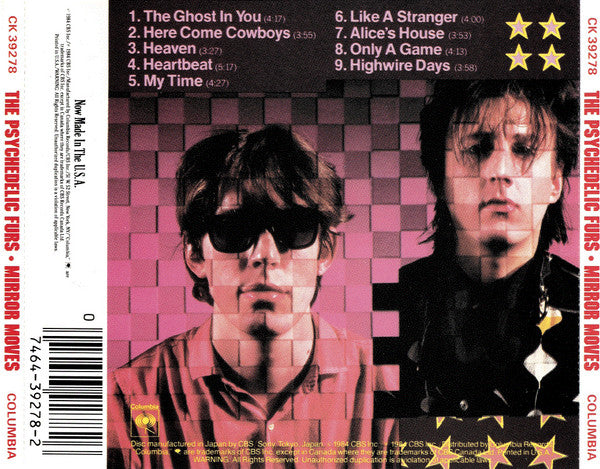 The Psychedelic Furs : Mirror Moves (CD, Album)