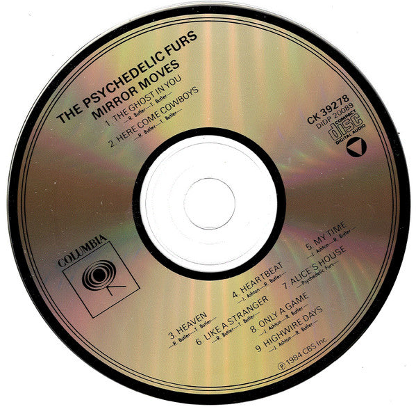 The Psychedelic Furs : Mirror Moves (CD, Album)