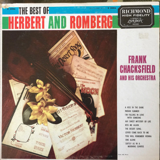 Frank Chacksfield & His Orchestra : The Best Of Herbert And Romberg (LP, Mono)