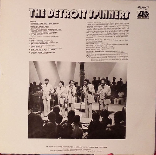 The Detroit Spinners* : The Detroit Spinners (LP, Album, RP)