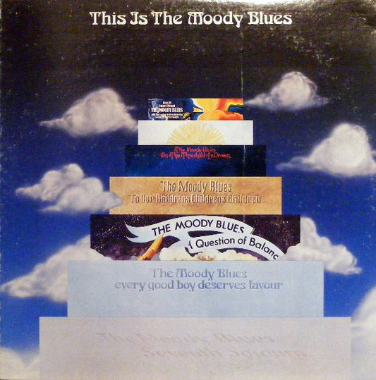 The Moody Blues : This Is The Moody Blues (2xLP, Comp, TH )