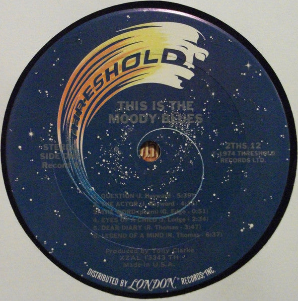 The Moody Blues : This Is The Moody Blues (2xLP, Comp, TH )