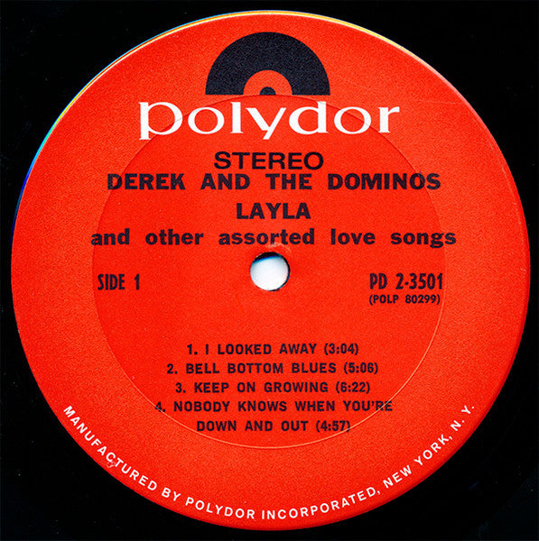 Derek & The Dominos : Layla And Other Assorted Love Songs (2xLP, Album, RE, Ter)
