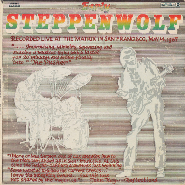 Steppenwolf : Early Steppenwolf (LP, Album, RP)