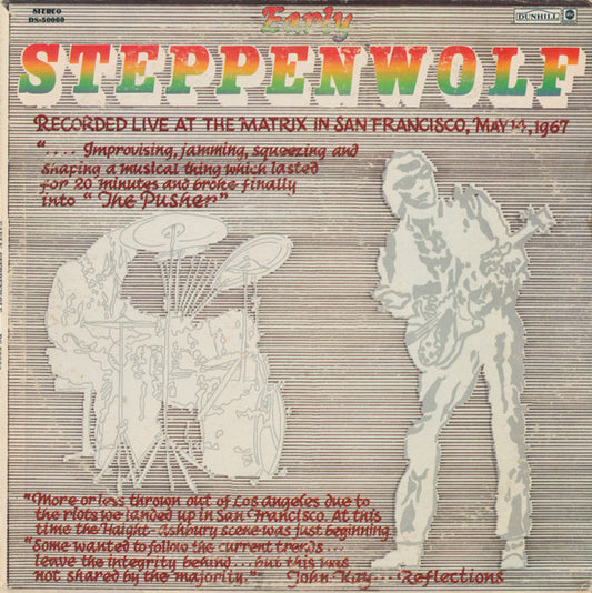 Steppenwolf : Early Steppenwolf (LP, Album, RP)