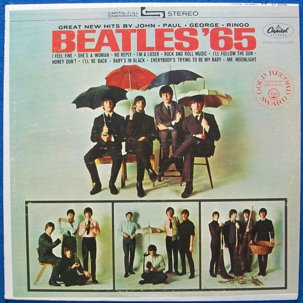 The Beatles : Beatles '65 (LP, Album, RE, Jac)