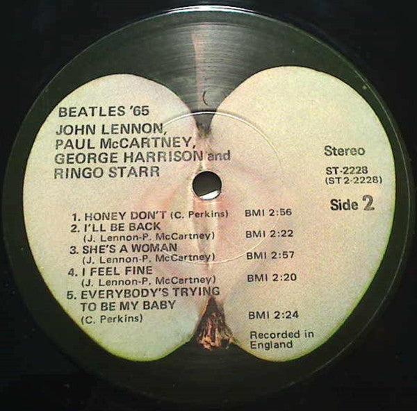 The Beatles : Beatles '65 (LP, Album, RE, Jac)