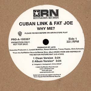 Cuban Link & Fat Joe : Why Me? (12", Single, Promo)