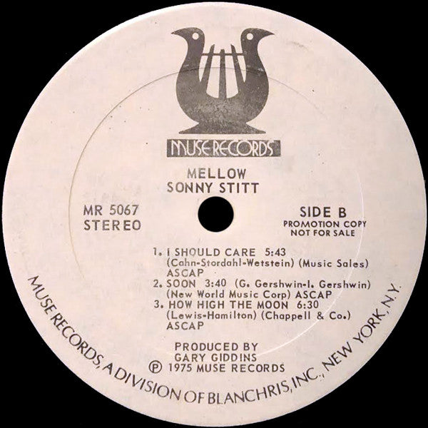 Sonny Stitt : Mellow (LP, Promo, W/Lbl)