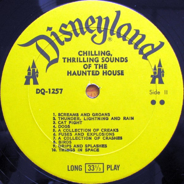 No Artist : Chilling, Thrilling Sounds Of The Haunted House (LP, Album, Mono, RP)