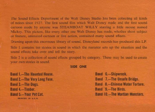 No Artist : Chilling, Thrilling Sounds Of The Haunted House (LP, Album, Mono, RP)