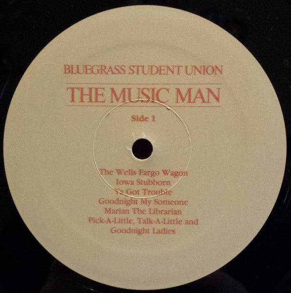 Bluegrass Student Union : The Music Man (LP, Album)
