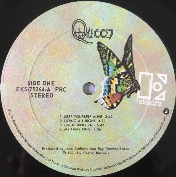 Queen : Queen (LP, Album, RP, PRC)