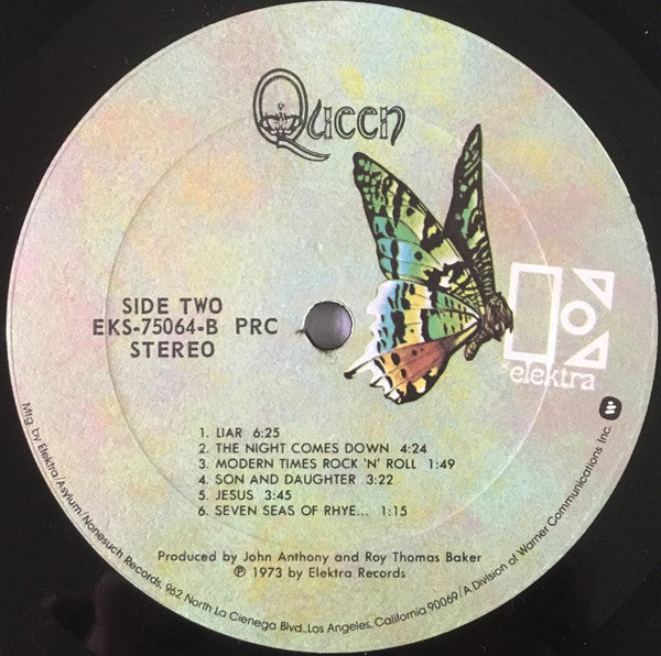 Queen : Queen (LP, Album, RP, PRC)