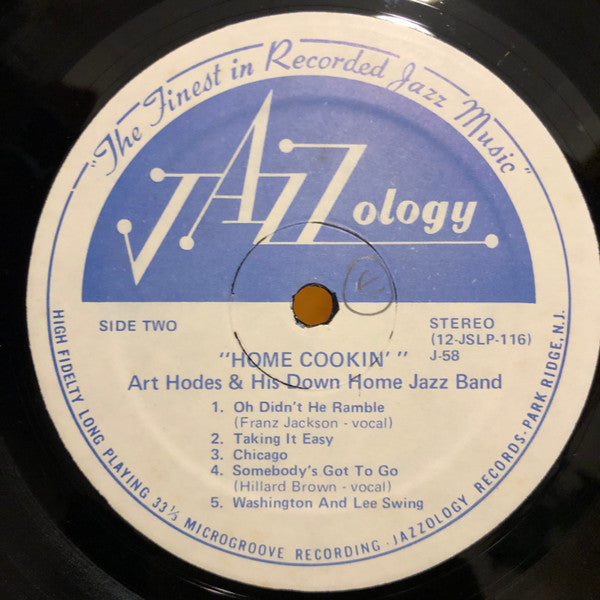 Art Hodes Jazz Four... Plus Two* : Home Cookin' (LP, Album)