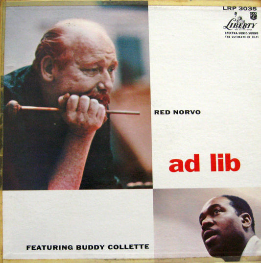 Red Norvo Featuring Buddy Collette : Ad Lib (LP, Album, Mono)