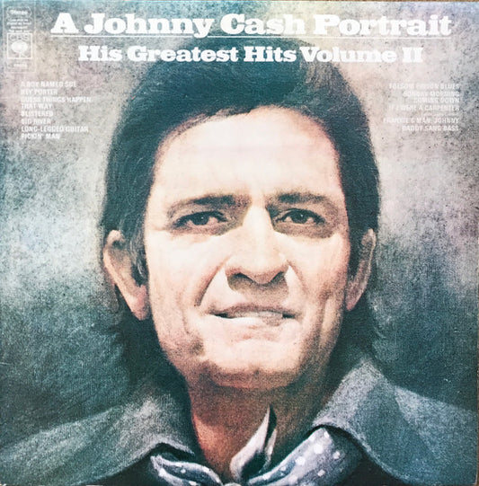Johnny Cash : A Johnny Cash Portrait (His Greatest Hits, Volume II) (LP, Comp)