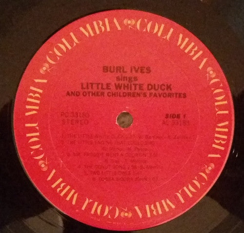 Burl Ives : Burl Ives Sings Little White Duck And Other Children's Favorites (LP, Album, RE)