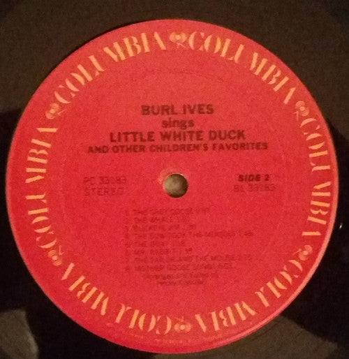 Burl Ives : Burl Ives Sings Little White Duck And Other Children's Favorites (LP, Album, RE)