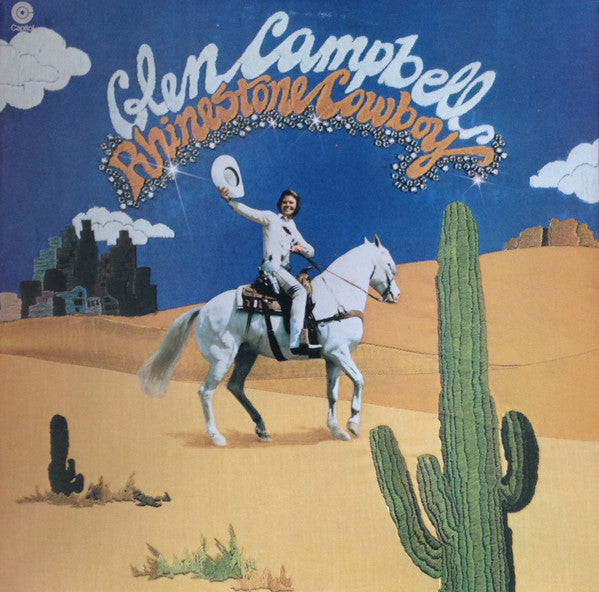 Glen Campbell : Rhinestone Cowboy (LP, Album, Club, San)