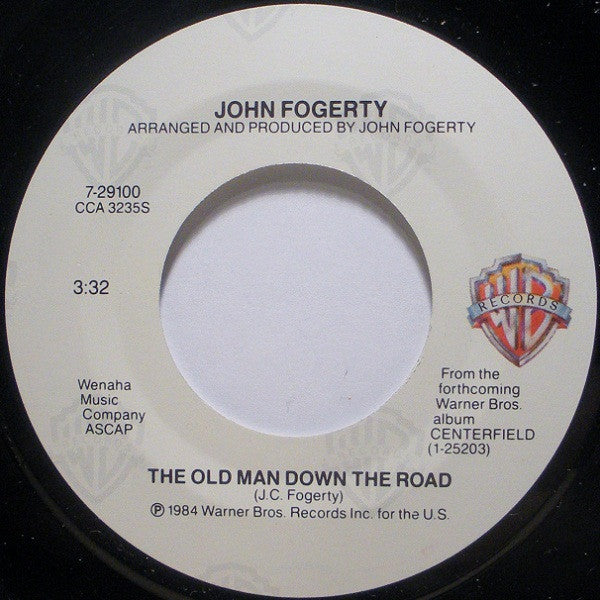 John Fogerty : The Old Man Down The Road (7", Single, Spe)