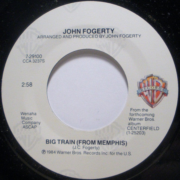 John Fogerty : The Old Man Down The Road (7", Single, Spe)