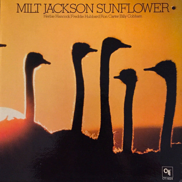 Milt Jackson : Sunflower (LP, Album, Promo, Gat)