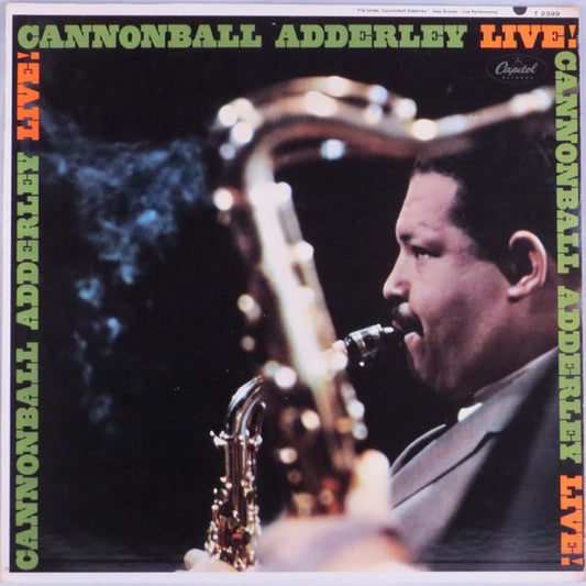 Cannonball Adderley : Live! (LP, Album, Mono)