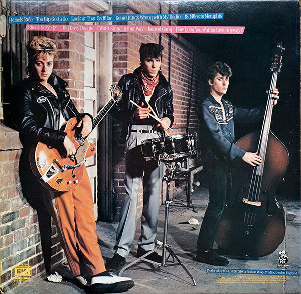 Stray Cats : Rant N' Rave (LP, Album, Club, Une)