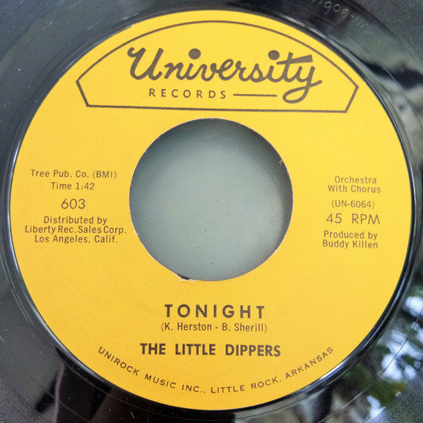 The Little Dippers : Tonight  (7", Single)