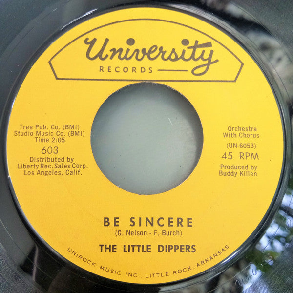 The Little Dippers : Tonight  (7", Single)