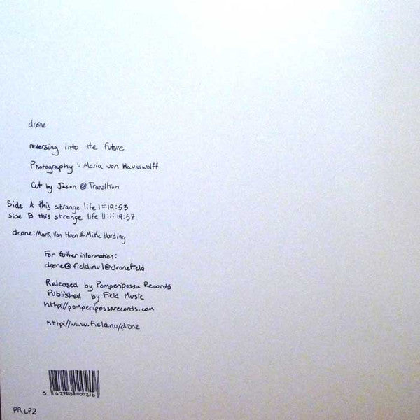 Drøne : Reversing Into The Future (LP, Album, Ltd)