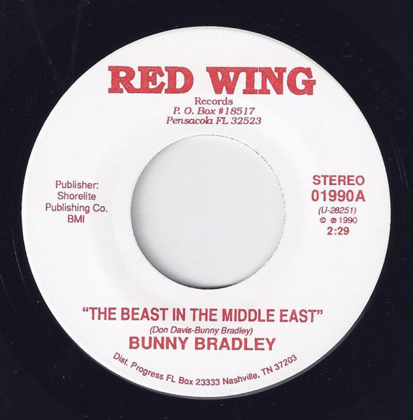 Bunny Bradley : The Beast In The Middle East (7")