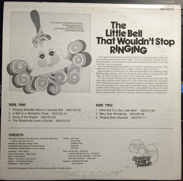 Barbara Davoll : The Little Bell That Wouldn't Stop Ringing (LP)