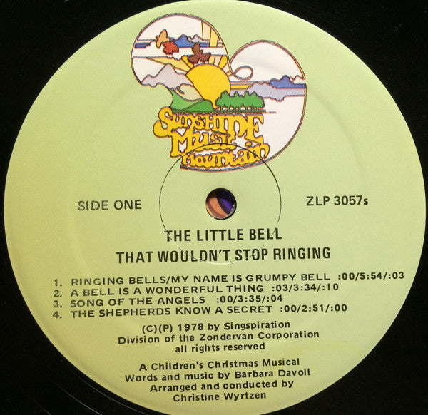 Barbara Davoll : The Little Bell That Wouldn't Stop Ringing (LP)